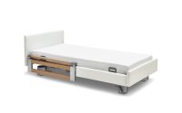 Pflegebett Regia von Burmeier in Kunstleder Weiß im...