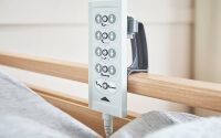 Handschalter im Geberhalter an der Seitensicherung des Regia