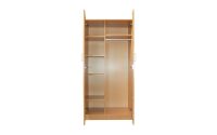 Kleider- und Wäscheschrank für 1 Person mit...